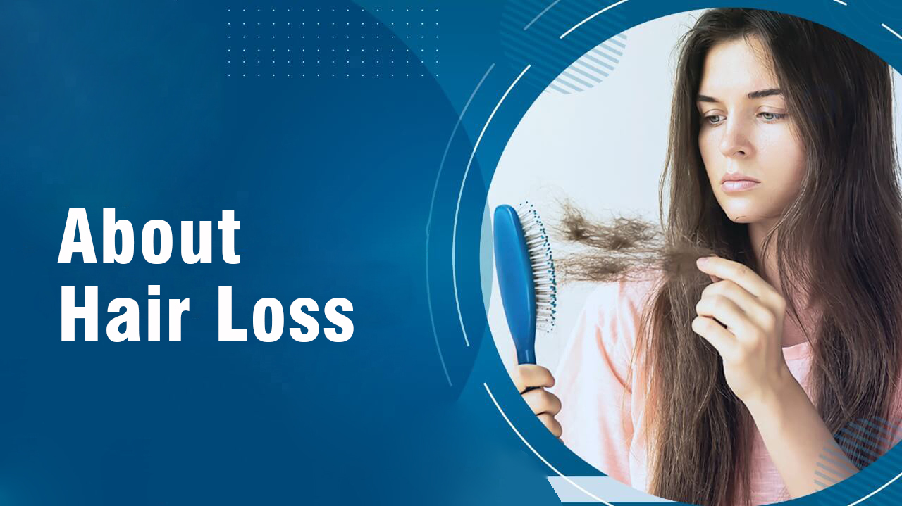 About hair loss image