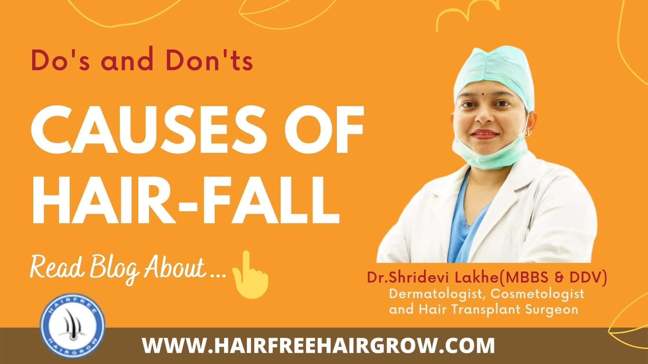 hair loss before family function