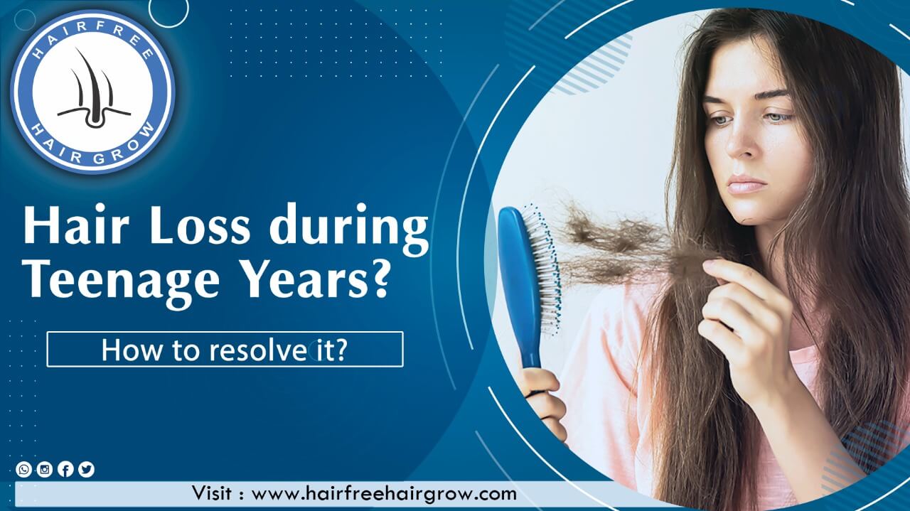 hair loss during teenage years